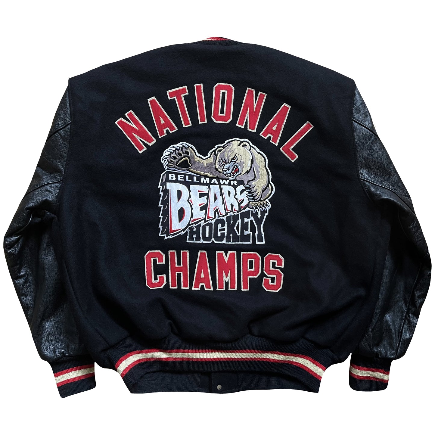 De Long 'Bellmawr Bears Hockey' Varsity Jacket - XXL