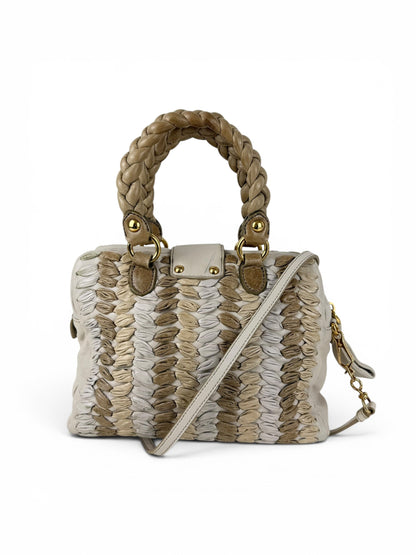 2010s Miu Miu Matelasse 2Way Handbag | O/S, Multicoloured