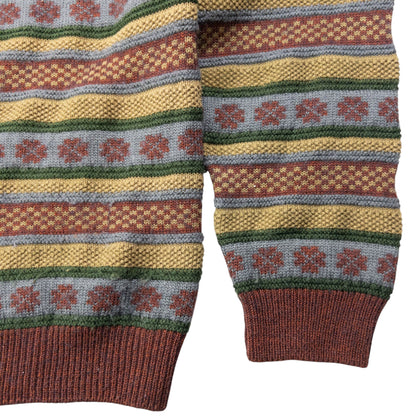 Vintage 80s CP Company Striped Knit Jumper Size S | Small, Multicolour