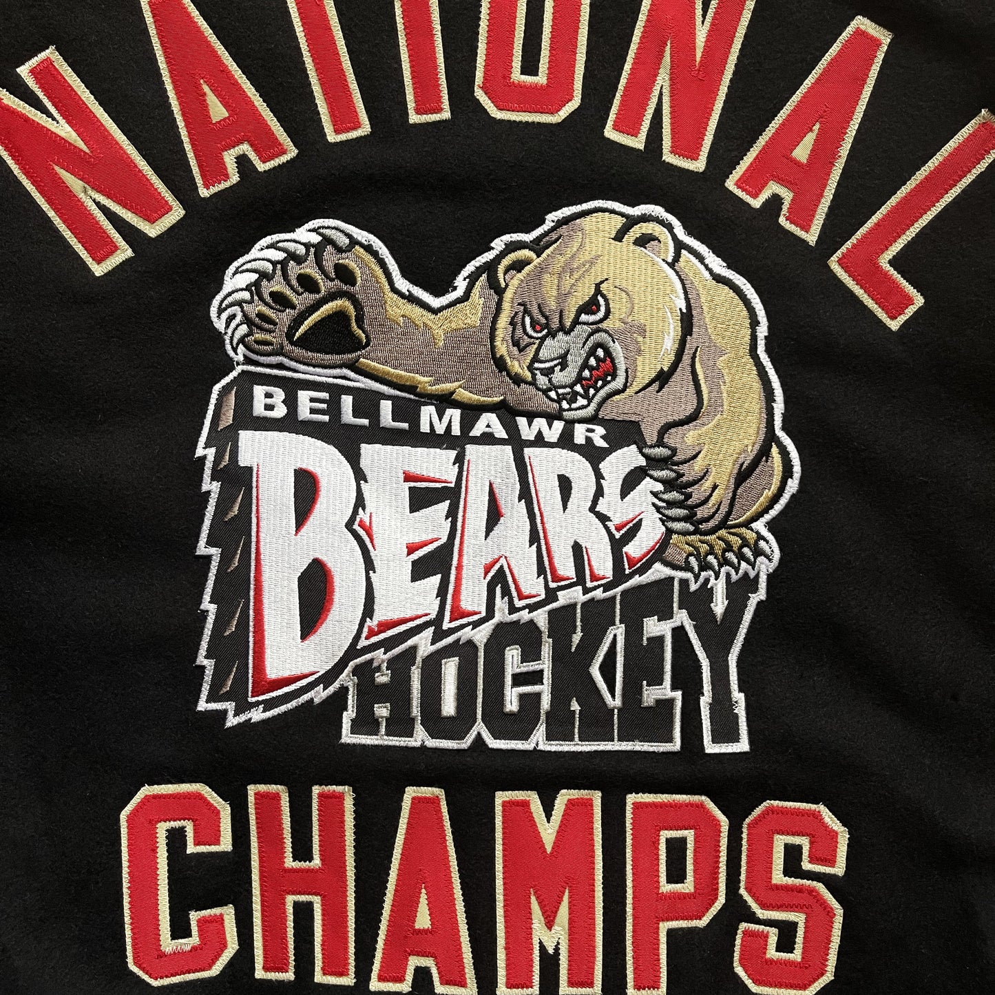 De Long 'Bellmawr Bears Hockey' Varsity Jacket - XXL