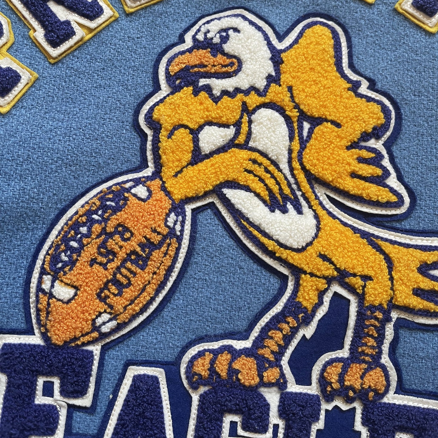 Style Eyes 'Springfield Eagles' Varsity Jacket - S