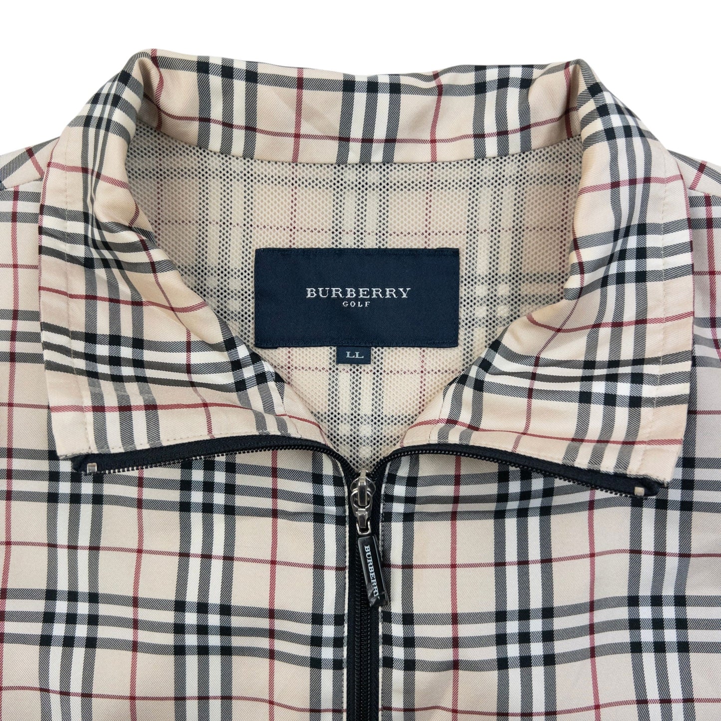Vintage 2000s Burberry Golf Nova Check Gilet Size S | Small, Black