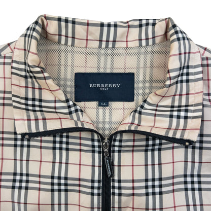 Vintage 2000s Burberry Golf Nova Check Gilet Size S | Small, Black