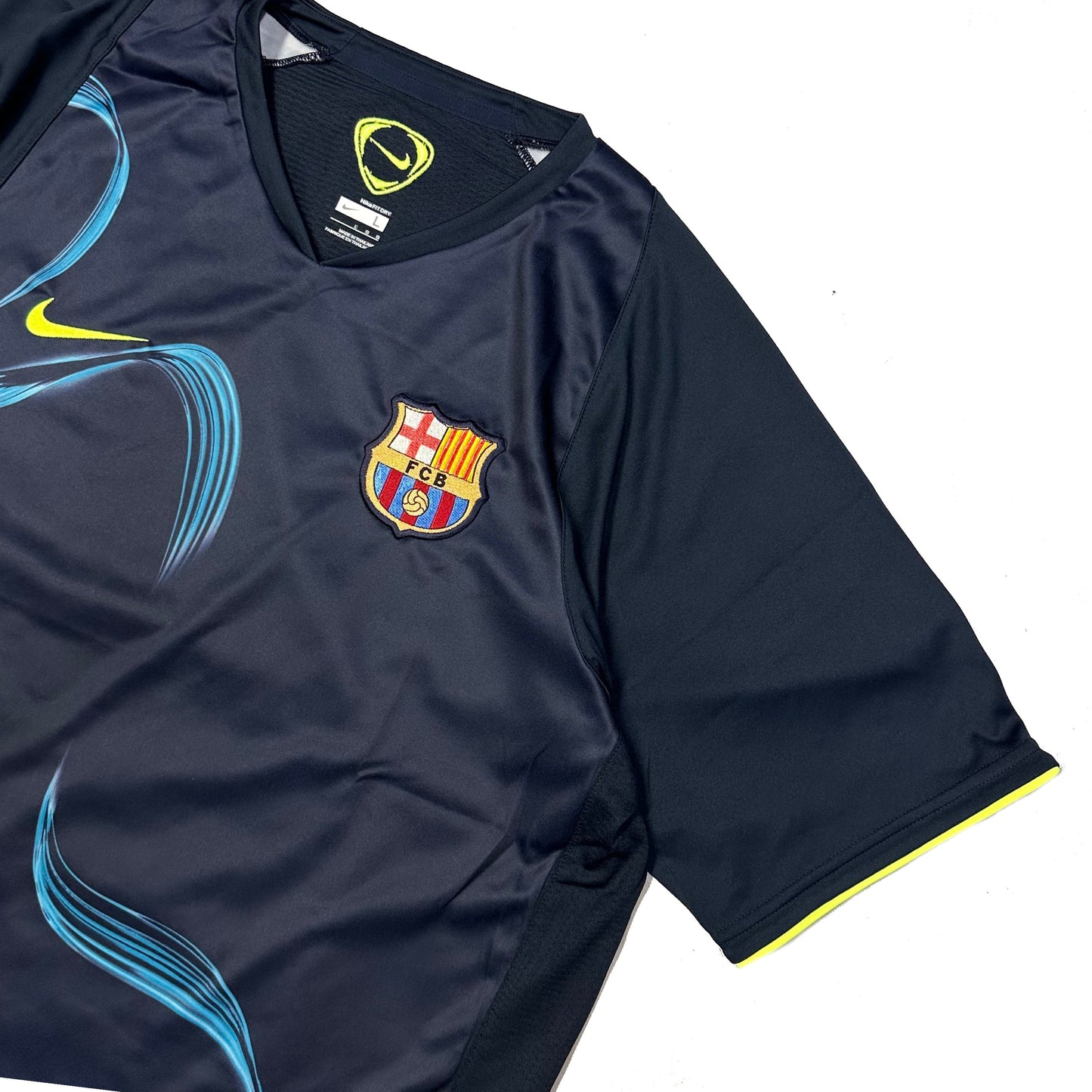 Nike Barcelona 2008/09 Training Shirt In Navy ( L )