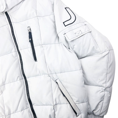 Vintage 2000s Armani Jeans Quilted Puffer Jacket Size M | Medium, Multicoloured