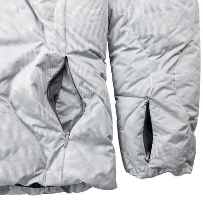 Vintage 2000s Salomon Zip Up Puffer Jacket Womens Size M | Medium, Grey