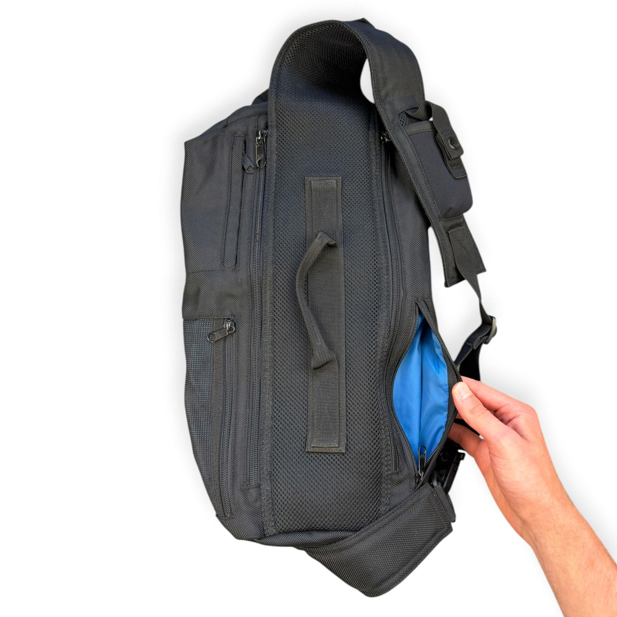 2005 GAP Cargo Pocket Sling Bag | O/S, Black