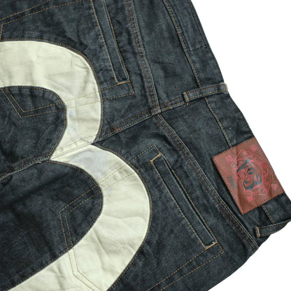 EVISU WHITE SEAGULL JEAN