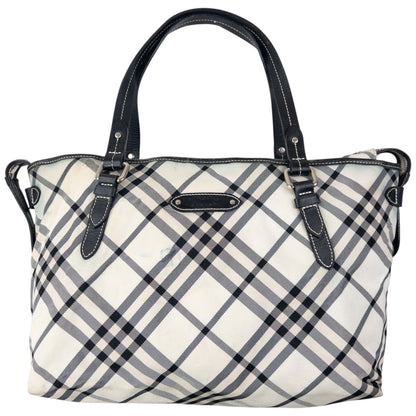 Vintage 2000s Burberry Blue Label Nova Check Shoulder Bag | O/S, Multicoloured
