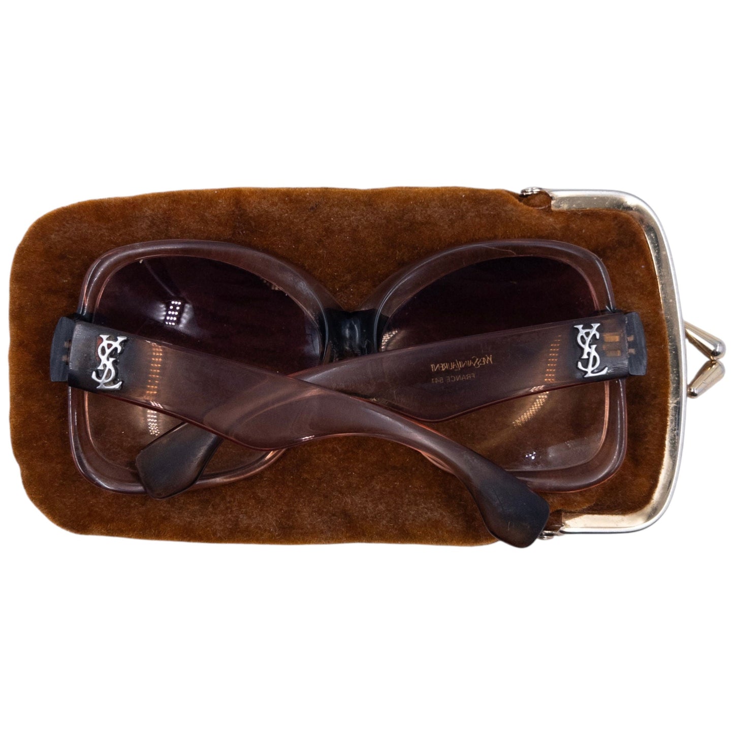 Vintage YSL Yves Saint Laurent Oversized Gradient Sunglasses