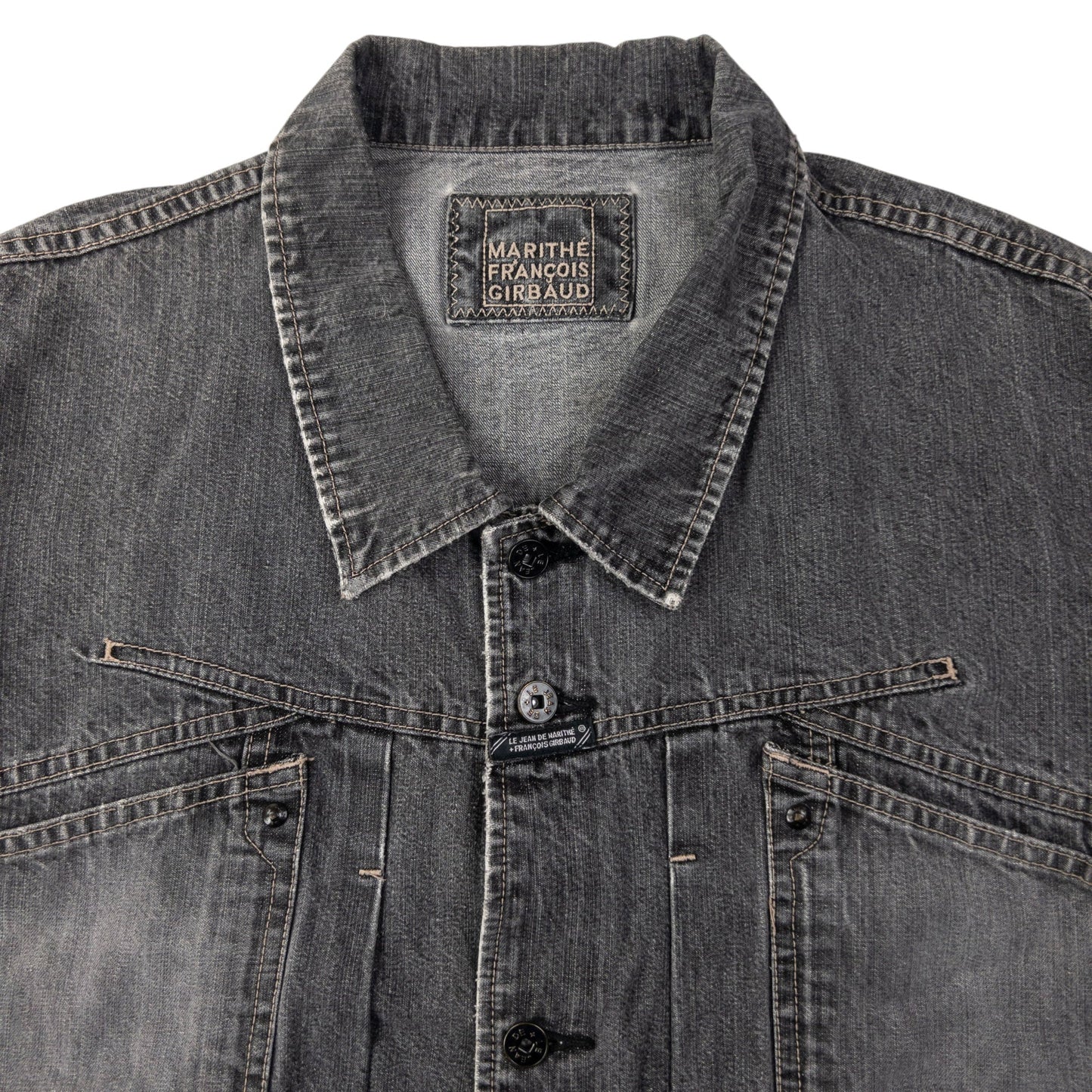 Vintage Marithe + Francois Girbaud Denim Jacket Size XL