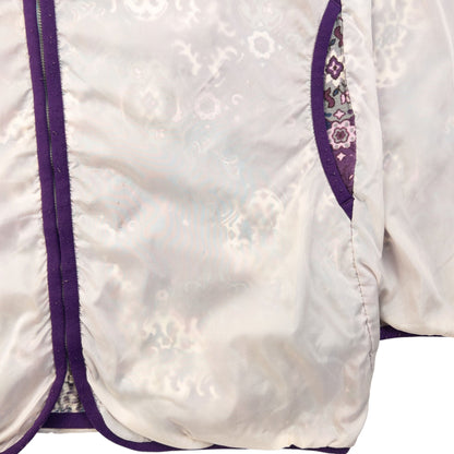 Vintage 90s Cabane De Zucca By Issey Miyake Maiden Voyage Jacket Womens Size M | Medium, Purple, White