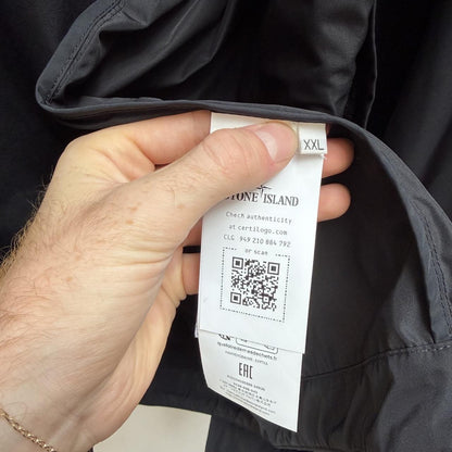 Stone Island Micro Twill Jacket (XXL) | XXL, Black