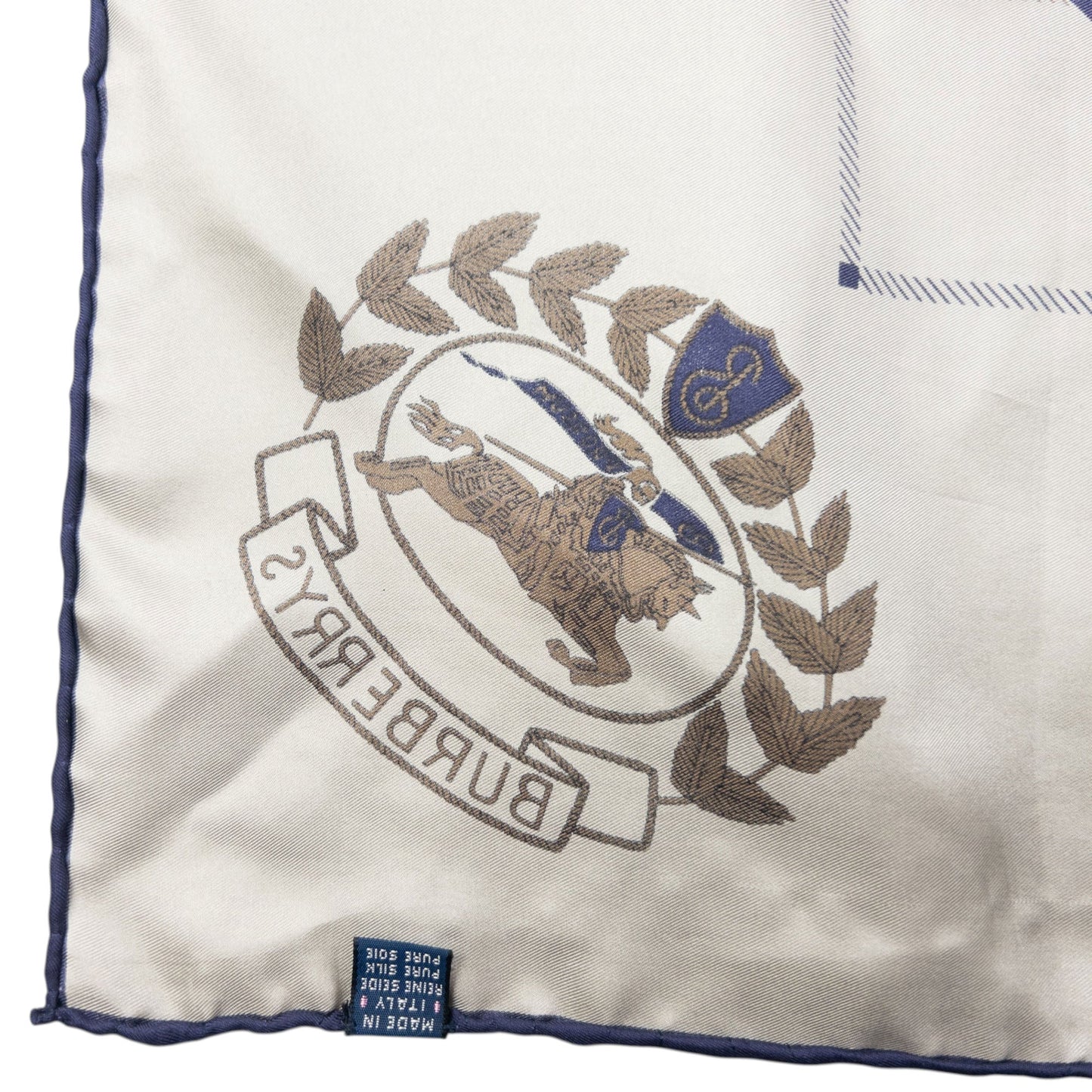 Vintage 90s Burberry Silk Scarf | O/S, Red