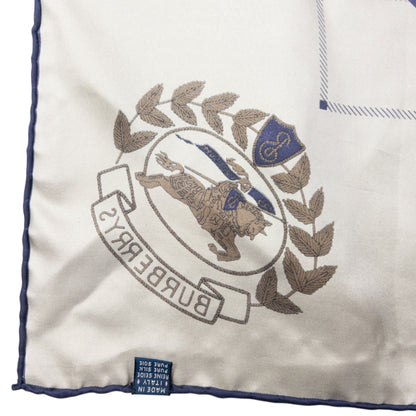 Vintage 90s Burberry Silk Scarf | O/S, Red