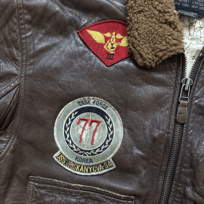 Avirex 1987 Top Gun G-1 Flight Jacket - S/M | S/M, Brown