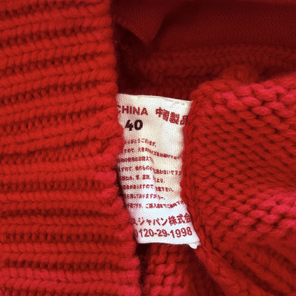 Evisu Cowichan Hoodie - M | S / M, Red