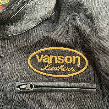 Vanson Leathers Motorcycle Racer Jacket - XL