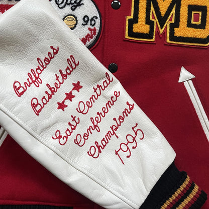 Whitesville 'Memphis Buffalos' Varsity Jacket - M