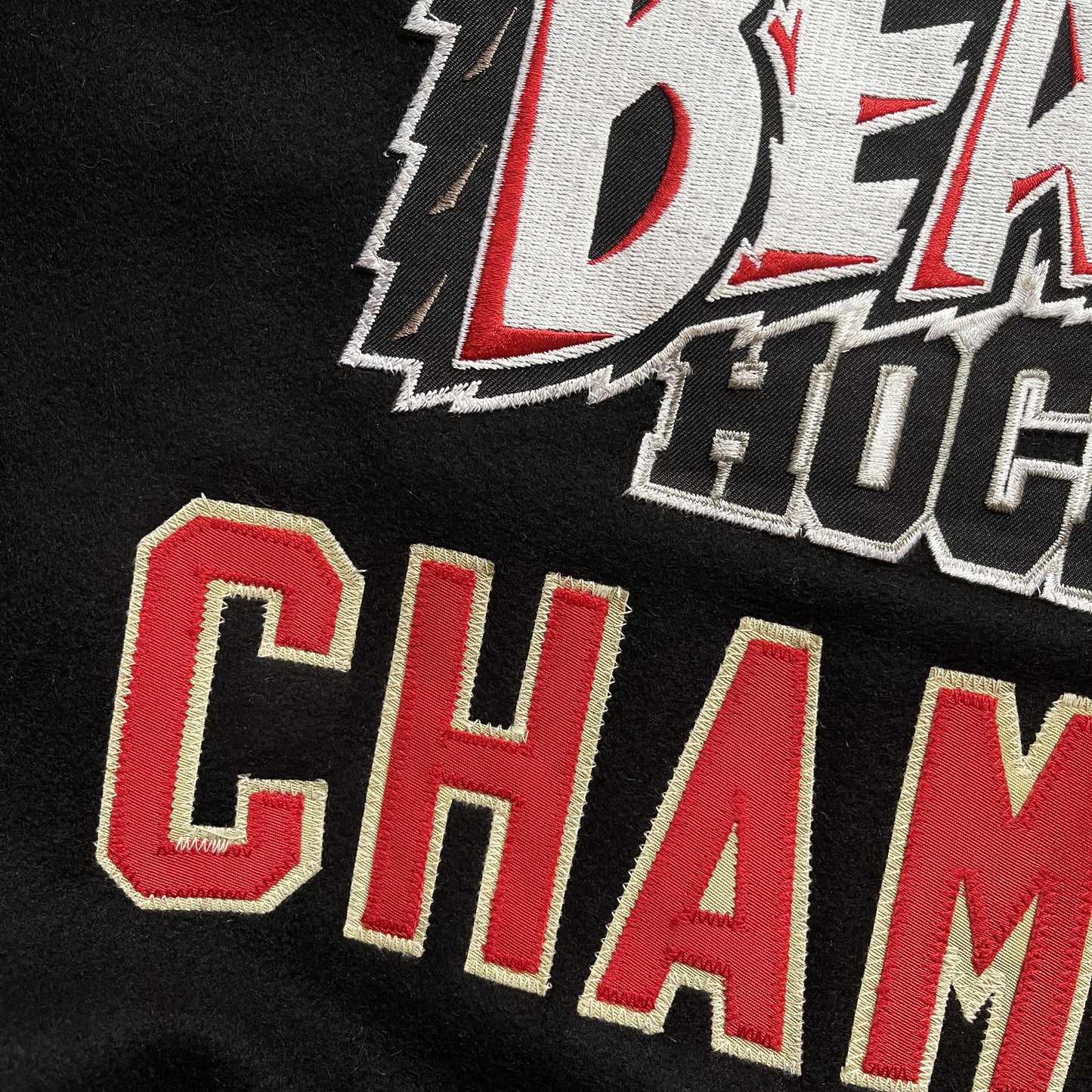 De Long 'Bellmawr Bears Hockey' Varsity Jacket - XXL