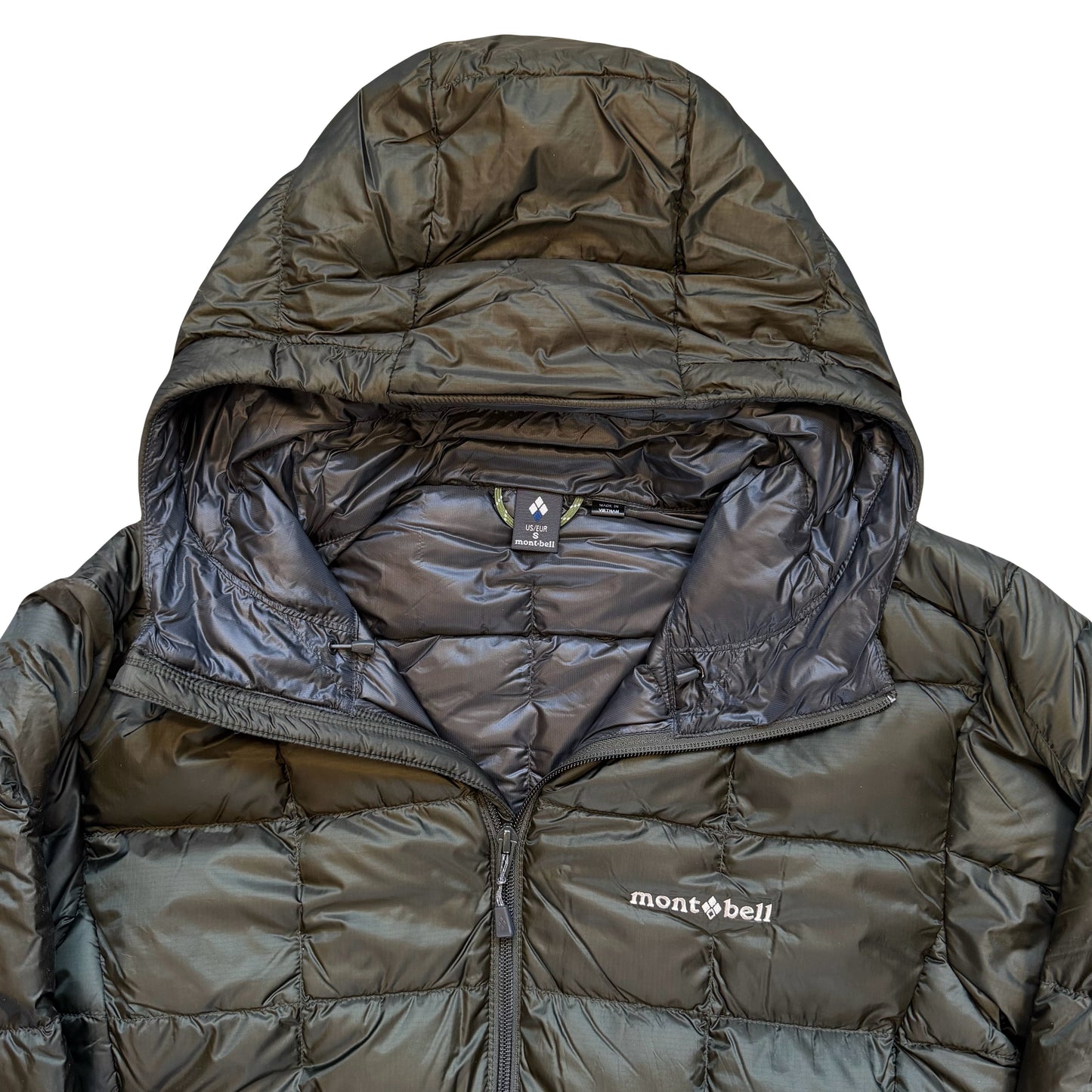 Montbell Superior Down Parka Puffer Jacket In Dark Green (US/EUR XL) | XL, Green