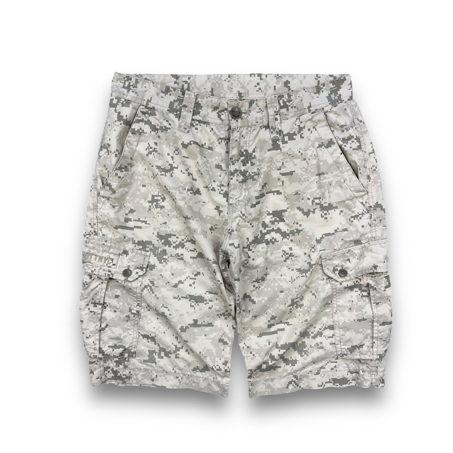 2000's Schott Digi Camo Cargo Shorts (32) | Default Title, Multicoloured