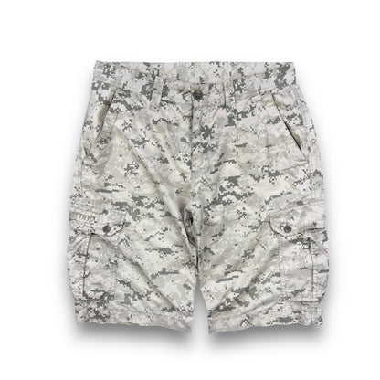 2000's Schott Digi Camo Cargo Shorts (32) | Default Title, Multicoloured