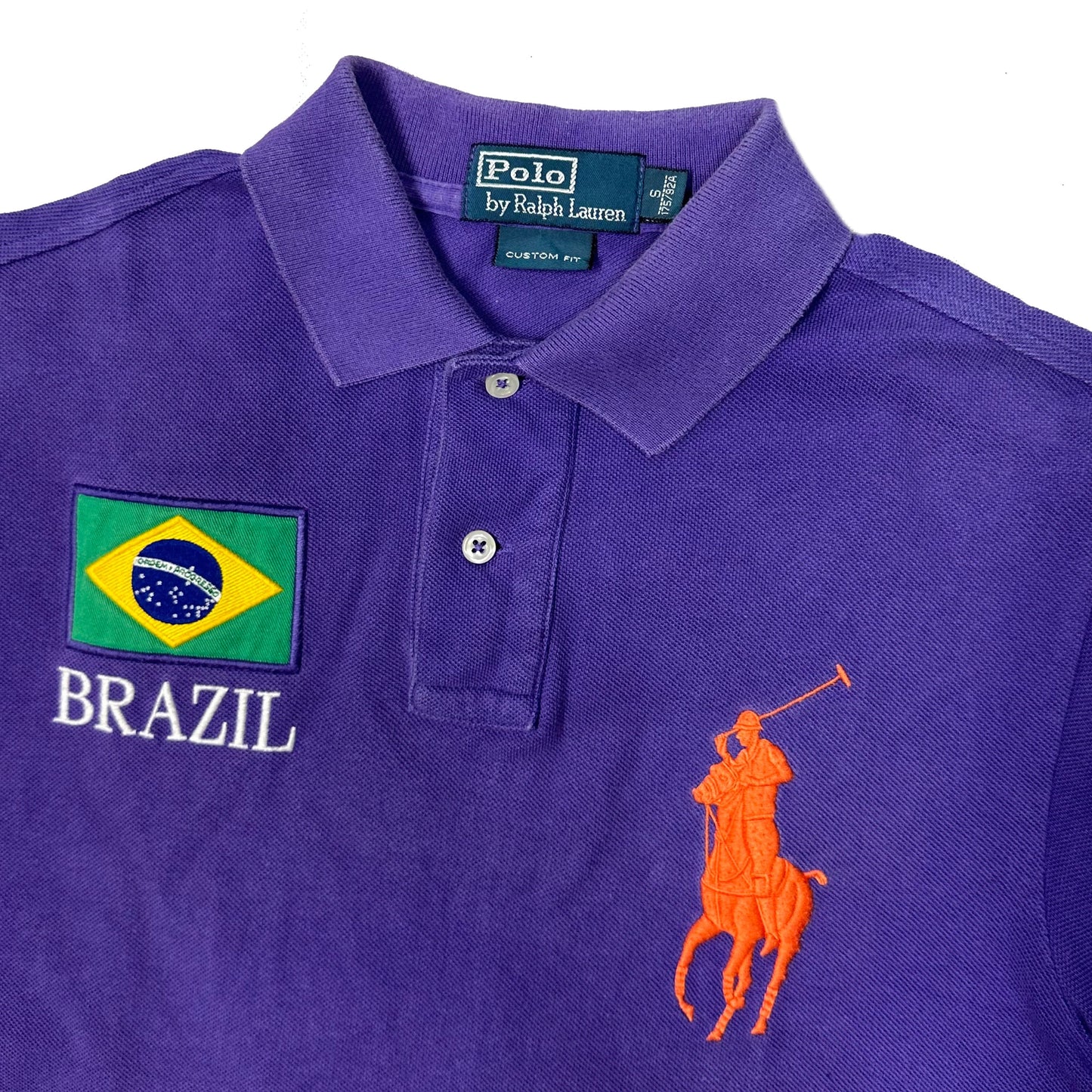 Ralph Lauren Brazil Polo In Purple ( S )