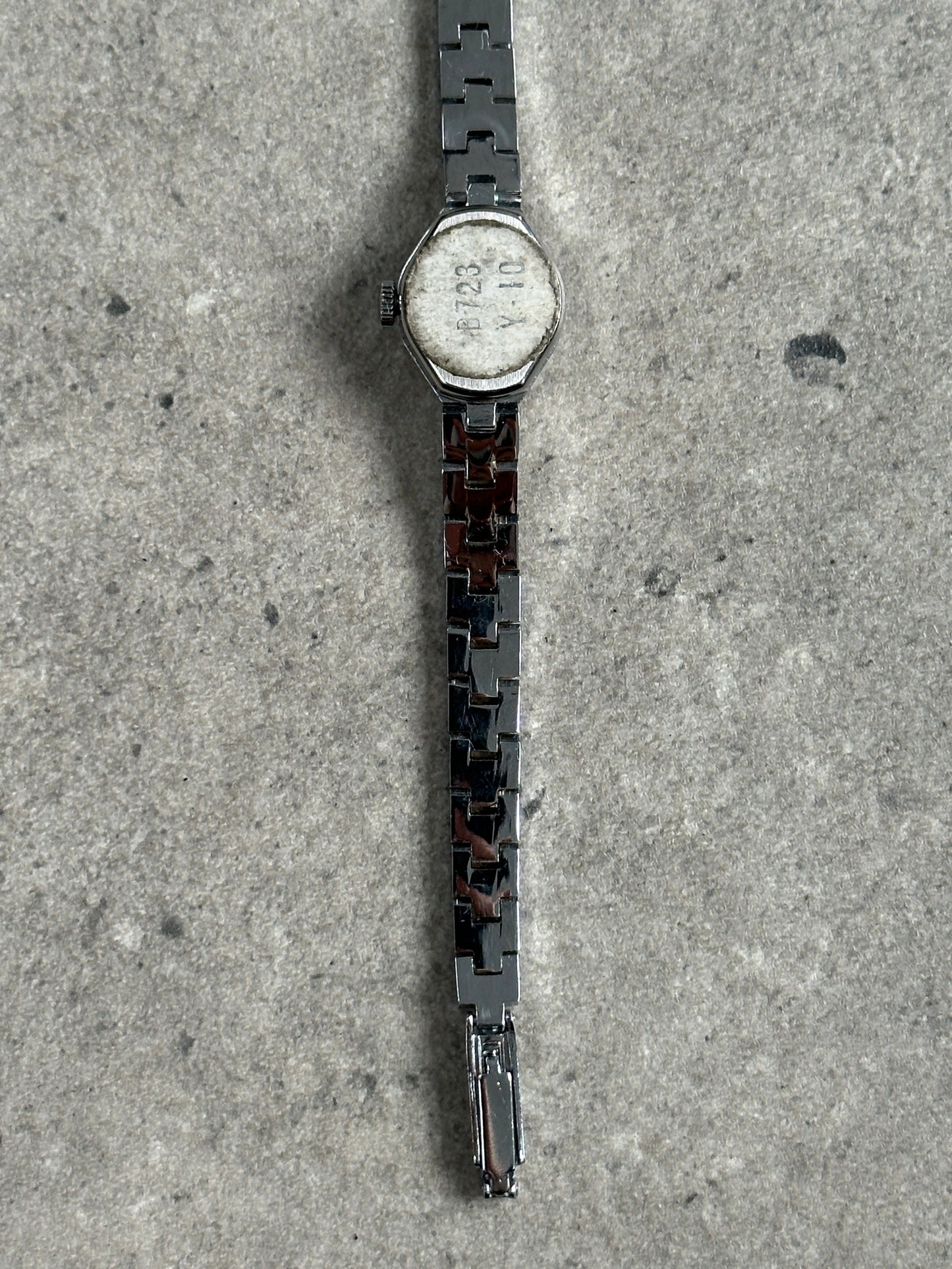 Regus 1970s Swiss Silver ToneJewel Mechanical Watch