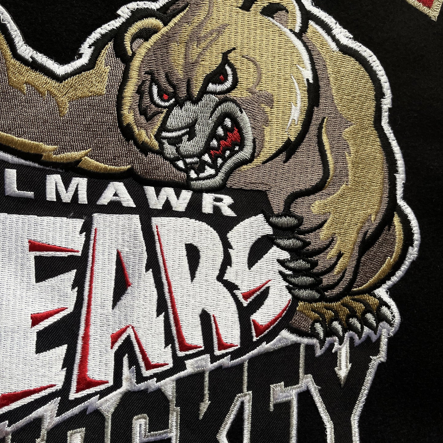 De Long 'Bellmawr Bears Hockey' Varsity Jacket - XXL