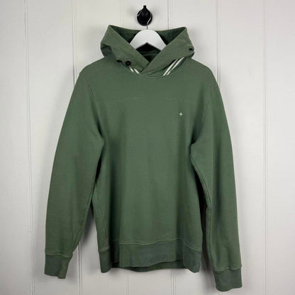 Stone Island Logo Hoodie Green (M) | Medium, Green