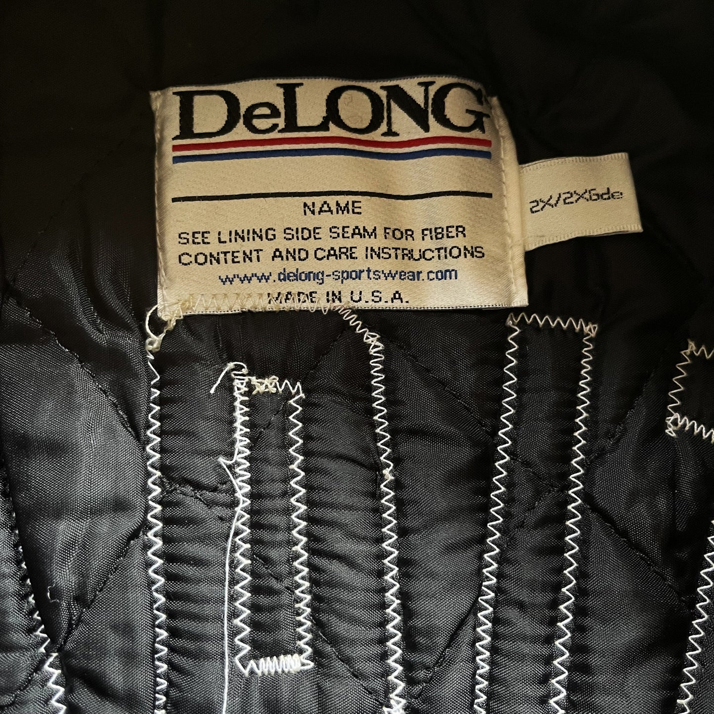 De Long 'Bellmawr Bears Hockey' Varsity Jacket - XXL