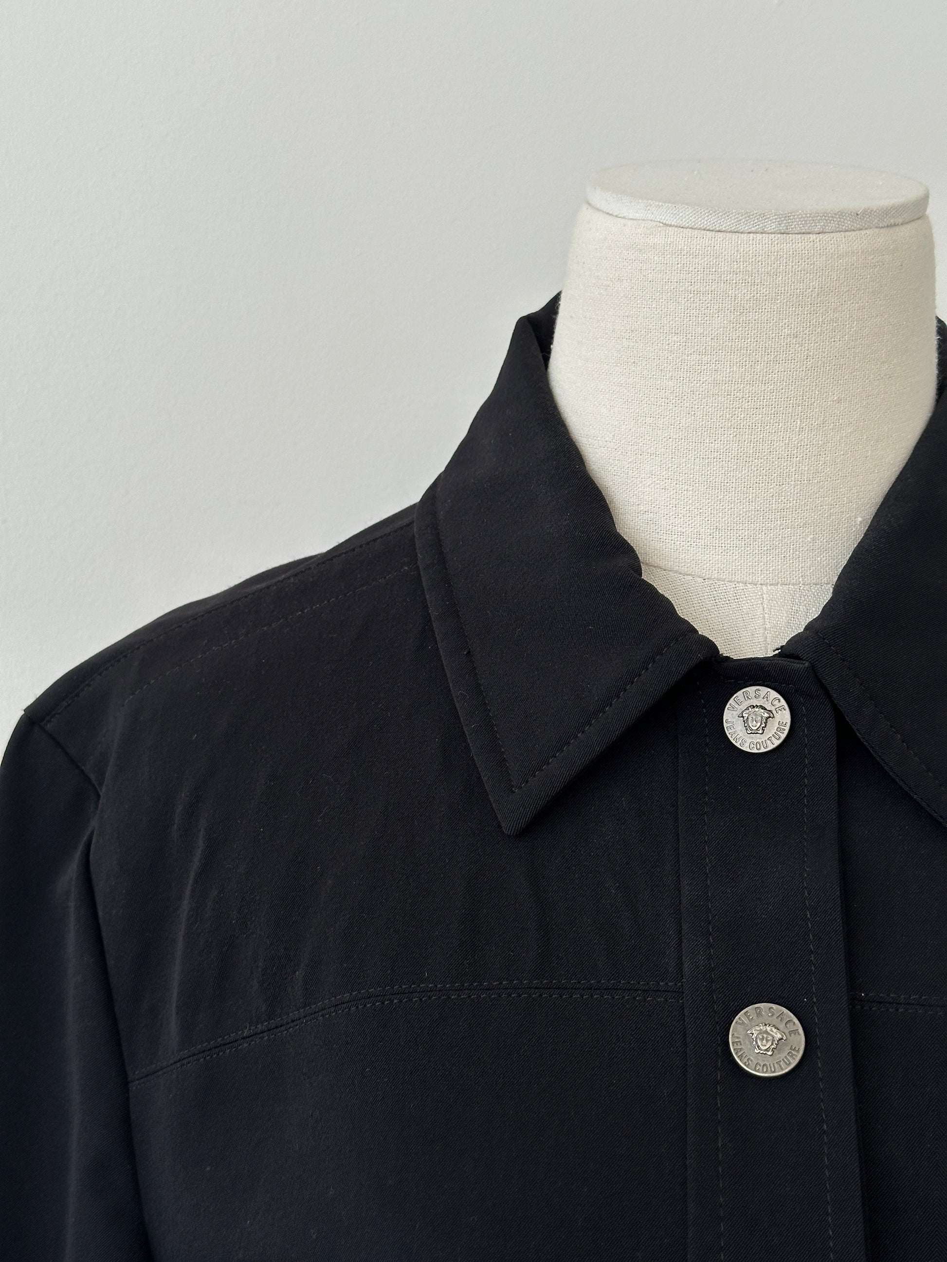 Versace Jeans Couture 2000s Bespoke Button Jacket - S