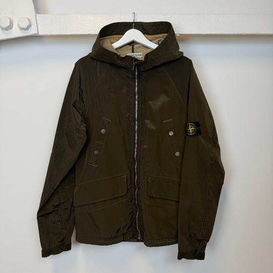 00’s Stone Island Nylon Lightweight Jacket (L) | Large, Olive