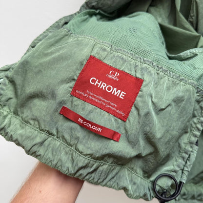 CP Company Re Colour Windbreaker Pullover Jacket in Green (M) | Medium, Green