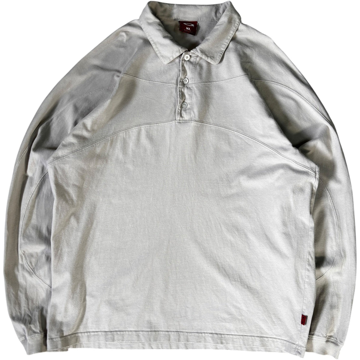 Oakley Software 90’s Longsleeve Polo Shirt XL | XL, Cream