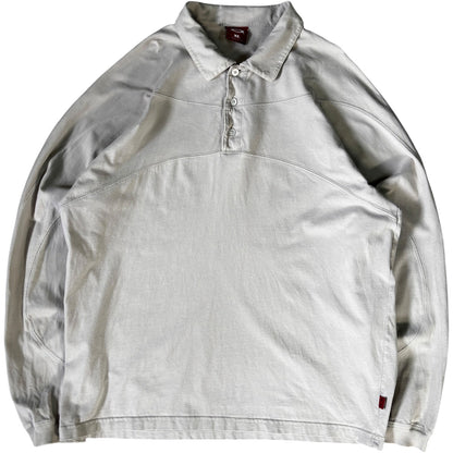 Oakley Software 90’s Longsleeve Polo Shirt XL | XL, Cream