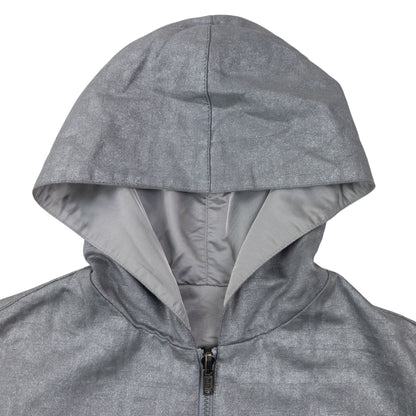 Vintage 90s Fendi Monogram Metallic Reversible Jacket Size M