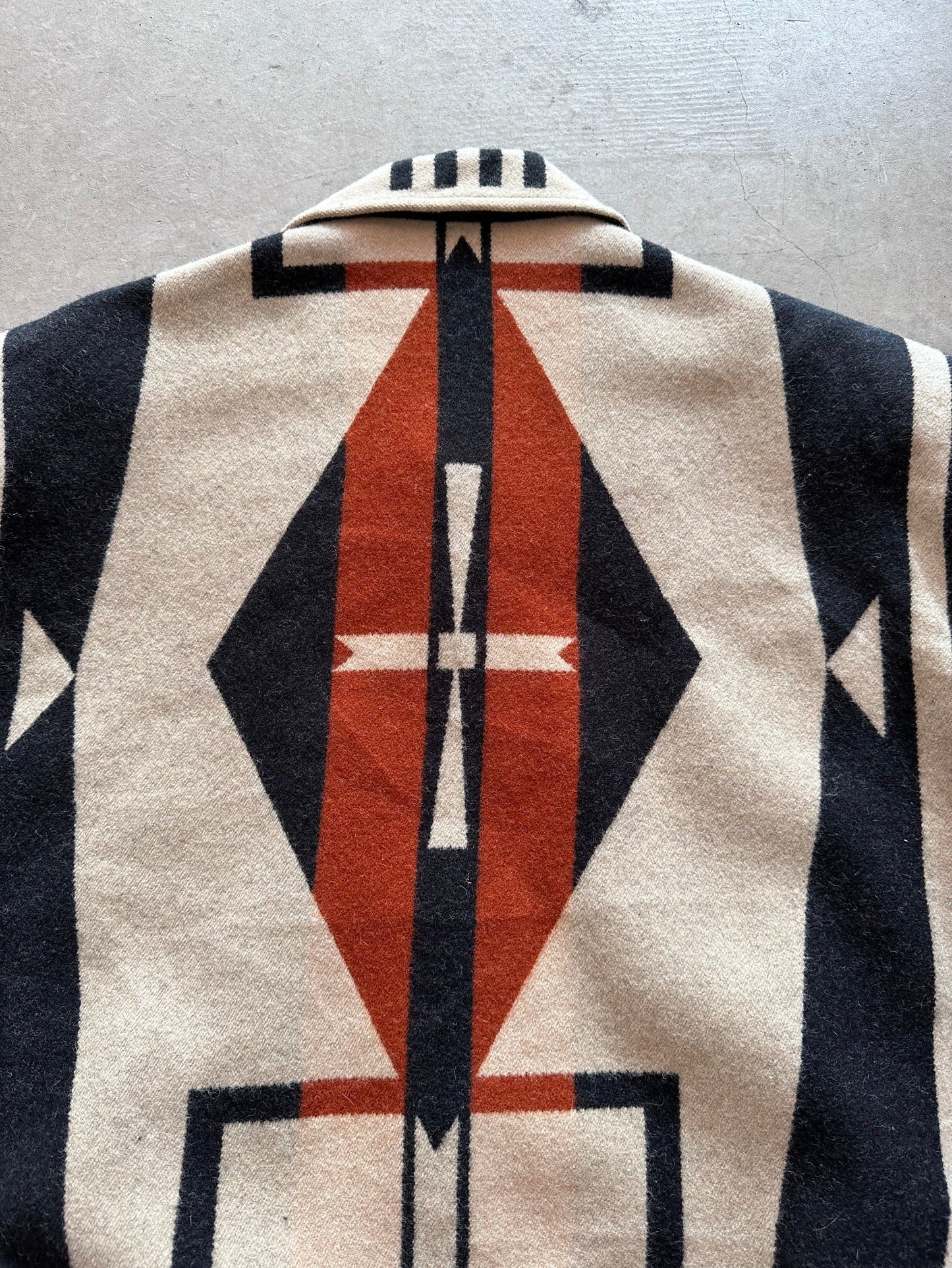 1990's Native Jackets Inc Woollen Bomber - L | X-Large, Red