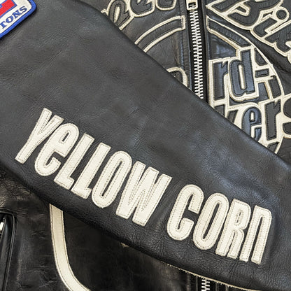 Vanson Leathers x Yellow Corn Motorcycle Racer Jacket