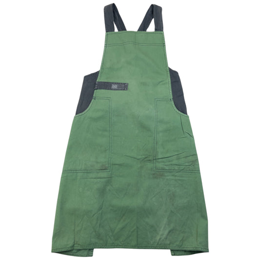 Vintage 90s Issey Miyake Tie Back Apron | O/S, Green