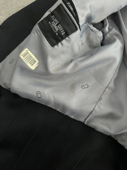 Christian Dior Monsieur 80s Double Breasted Tuxedo Tailcoat Blazer - M