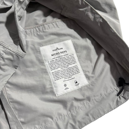 Stone Island 2020 Micro Reps Jacket | Medium, Light Grey