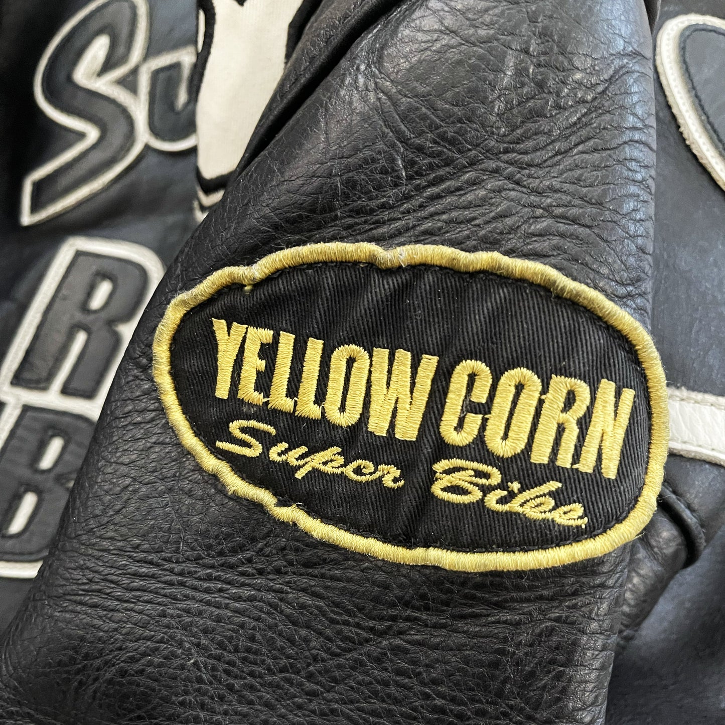 Vanson Leathers x Yellow Corn Motorcycle Racer Jacket