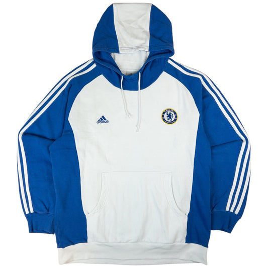 Vintage Adidas Chelsea Football Hoodie Size XL