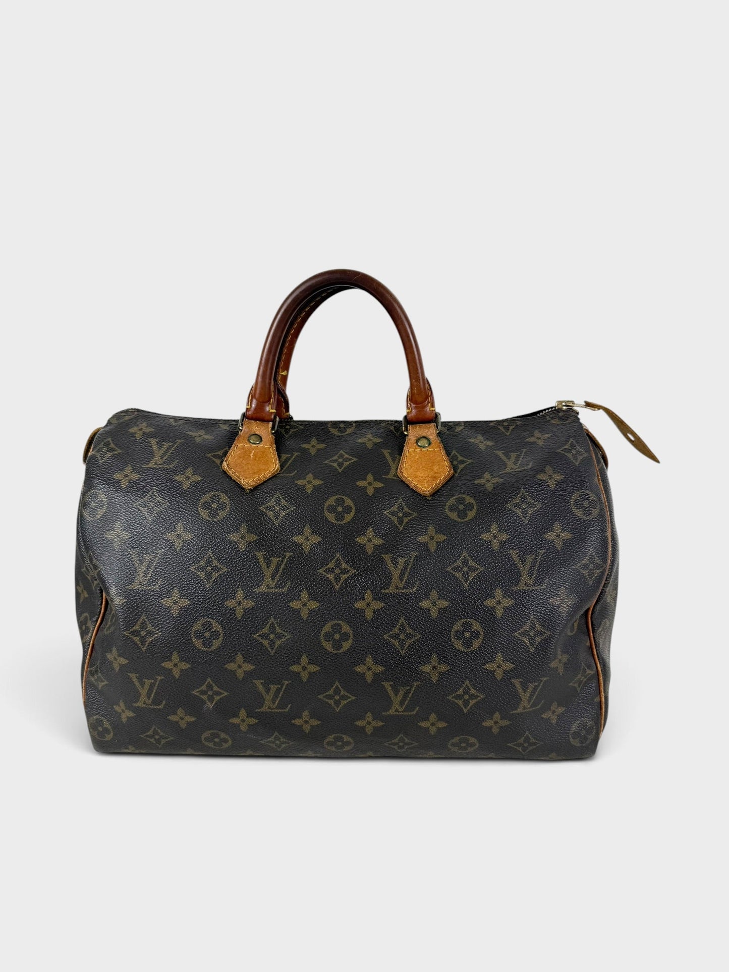 90s Louis Vuitton Speedy 35 Handbag | O/S, Brown