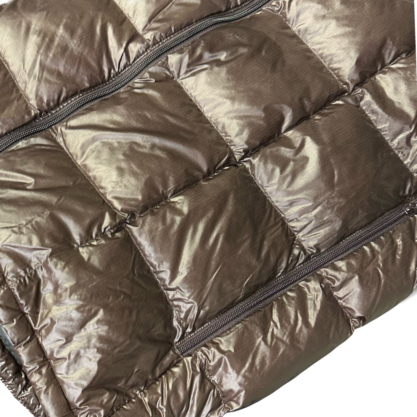 Montbell Superior Down Puffer Gilet In Brown ( XL )