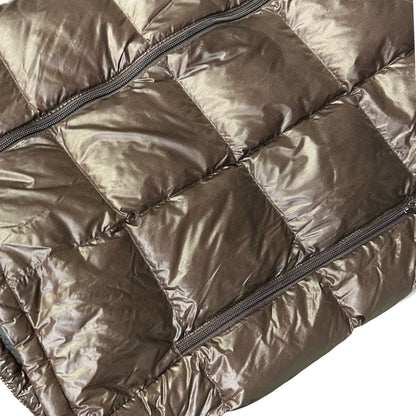 Montbell Superior Down Puffer Gilet In Brown ( XL )