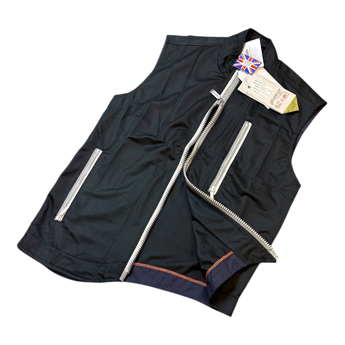 Vintage Maharishi Navy CoolMax Gilet Jacket