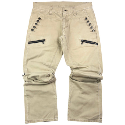 Vintage PPFM Zip Leg Trousers Size W32